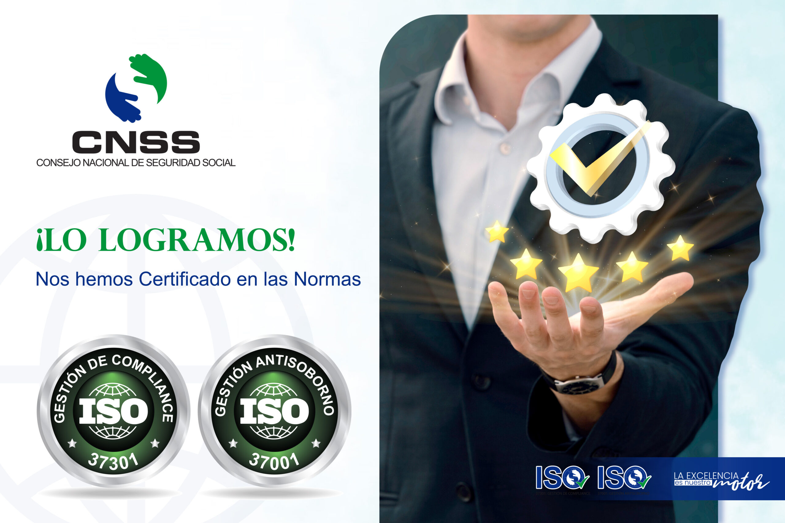 CNSS certificado en ISO