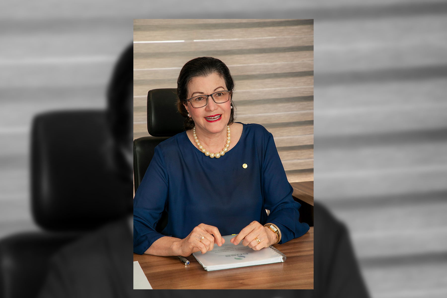 La gerente general del CNSS, Aura Celeste Fernández Rodríguez.