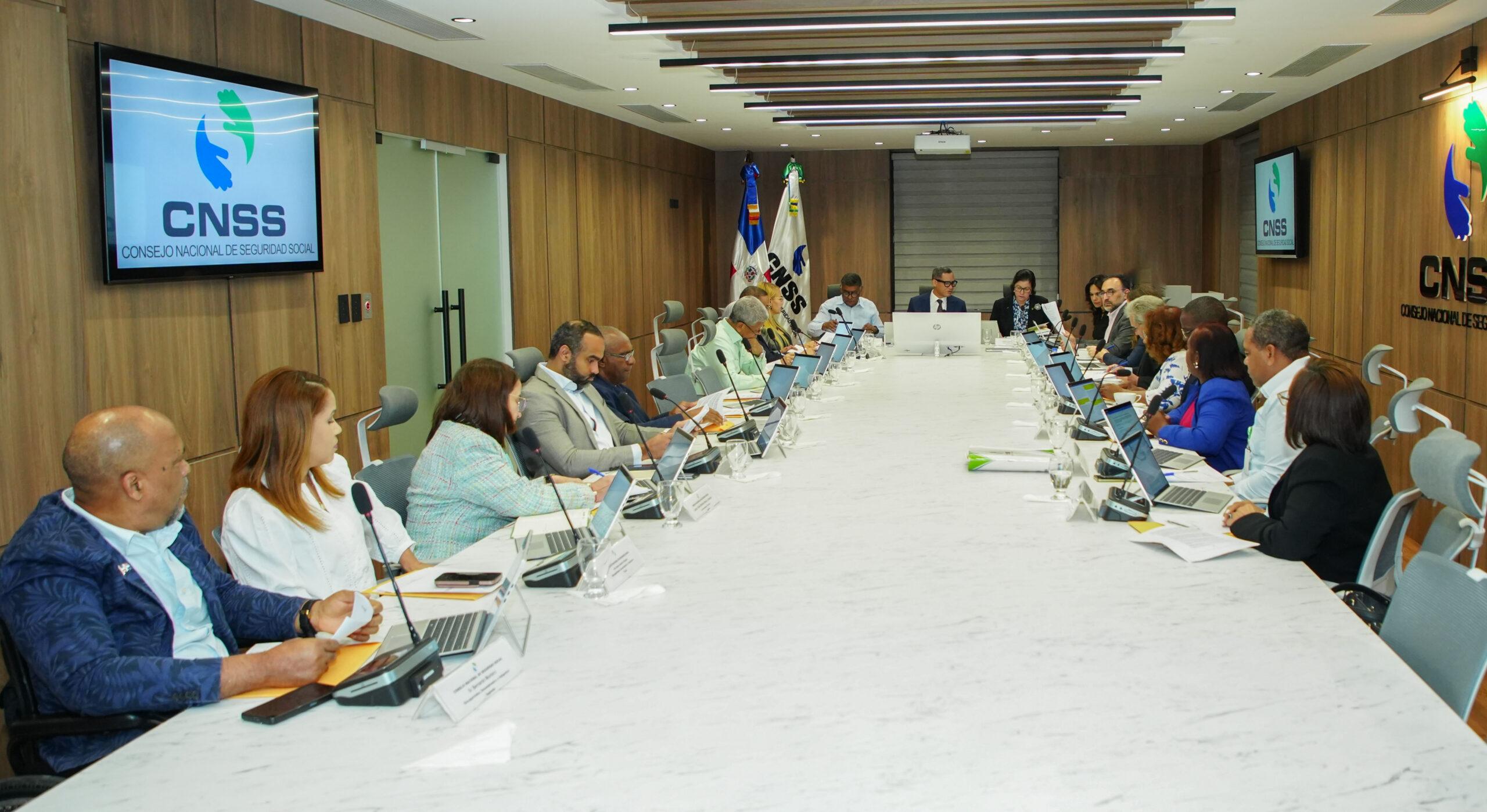 Reunión del Consejo Nacional de Seguridad Social.